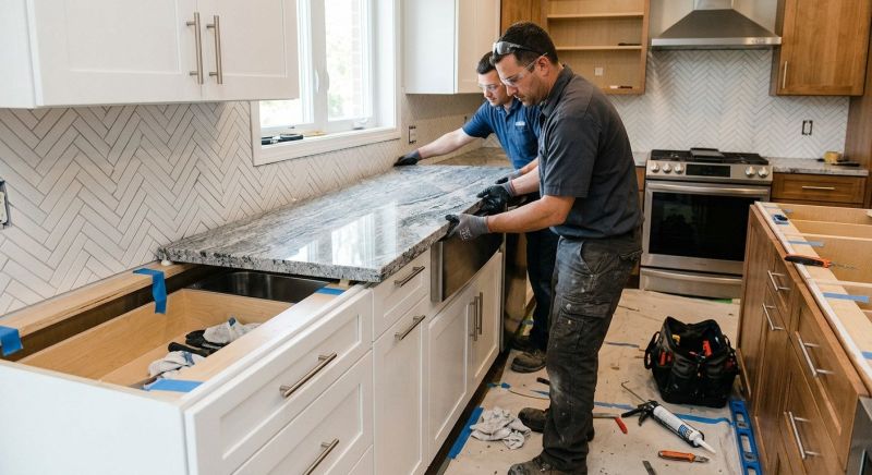 Kitchen Countertop Remodeling in Sonoma County, CA