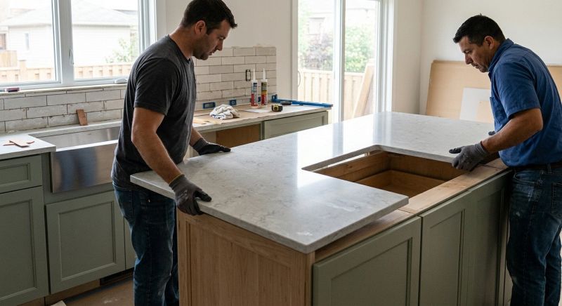 Quartz Countertop Installation in Marin County, CA