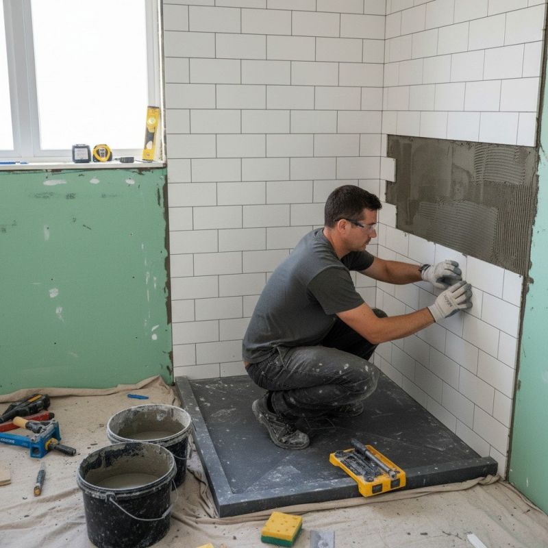 Tile Shower Installation in Conroe, TX
