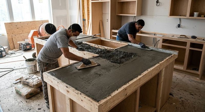 Concrete Countertop Service in Santa Rosa, CA