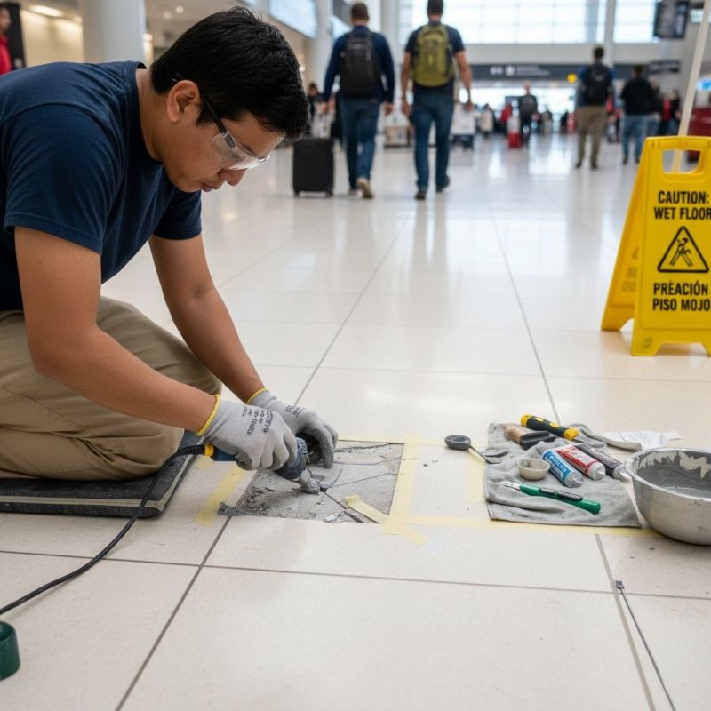 Terrazzo Flooring Repair