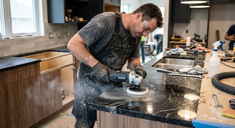 Countertop Buffing in Sacramento, CA