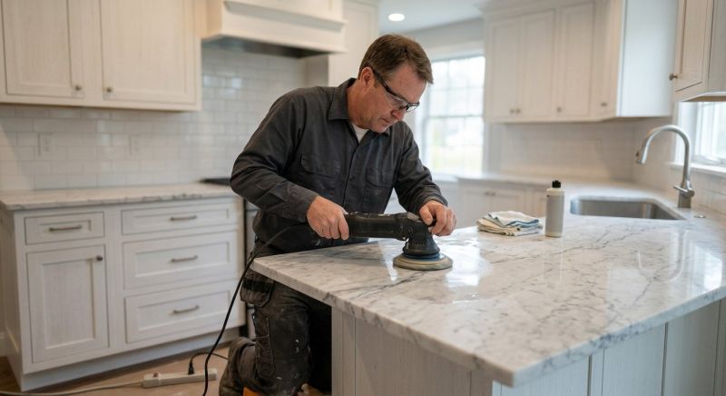 Countertop Polishing in Roseville, CA