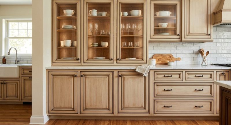 Glazed Cabinets Installation in Indianapolis, IN