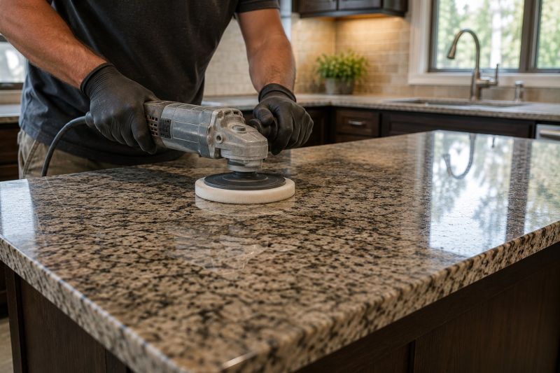 Granite Countertop Polishing in Roseville, CA
