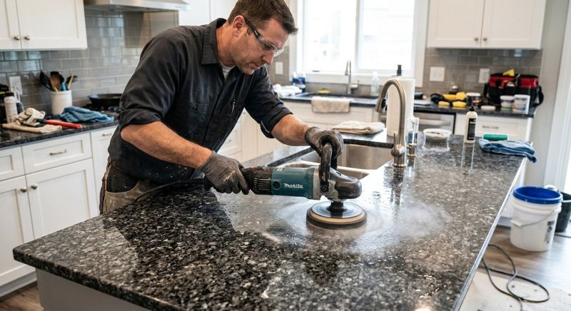 Granite Countertop Refinishing in Sacramento, CA