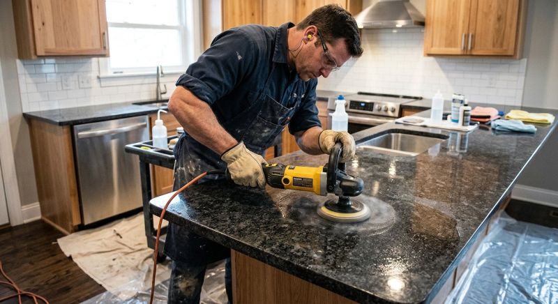 Granite Countertop Refinishing in Sacramento, CA