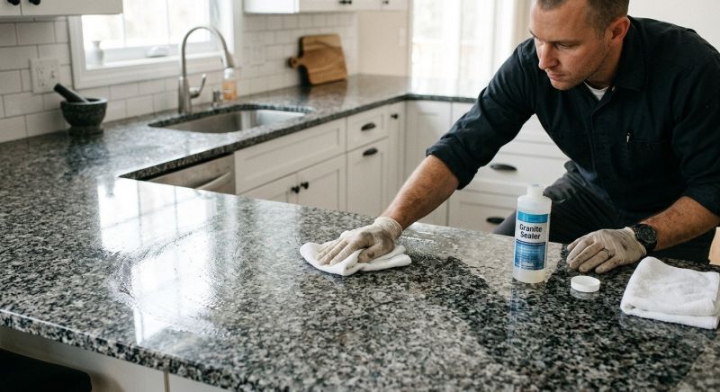 Granite Countertop Sealing in Roseville, CA