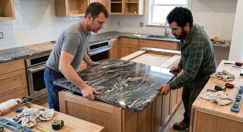 Granite Installation in Sonoma County, CA