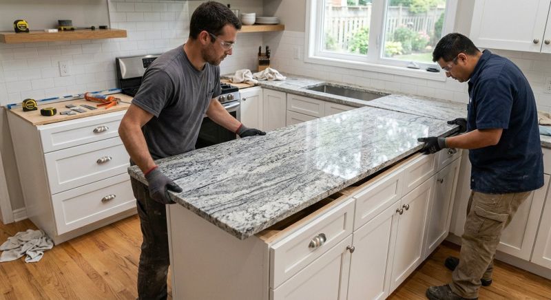 Kitchen Countertop Installation in Napa, CA