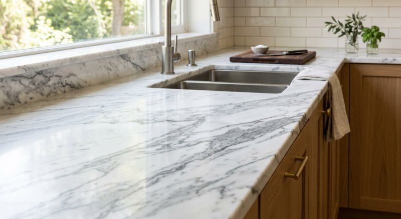 Marble Countertop Installation in Santa Rosa, CA