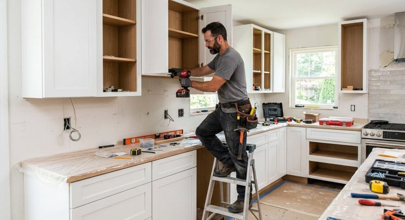 New Cabinets Installation in Bloomington, IN