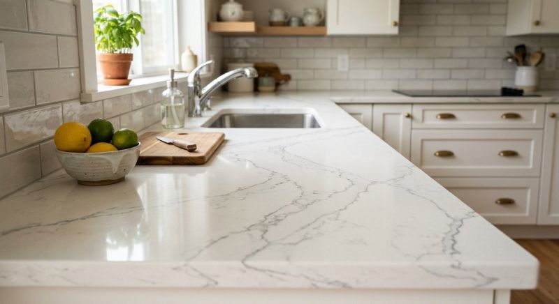 Quartz Slab Installation in Napa, CA