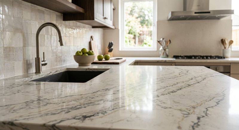 Quartz Slab Installation in Santa Rosa, CA