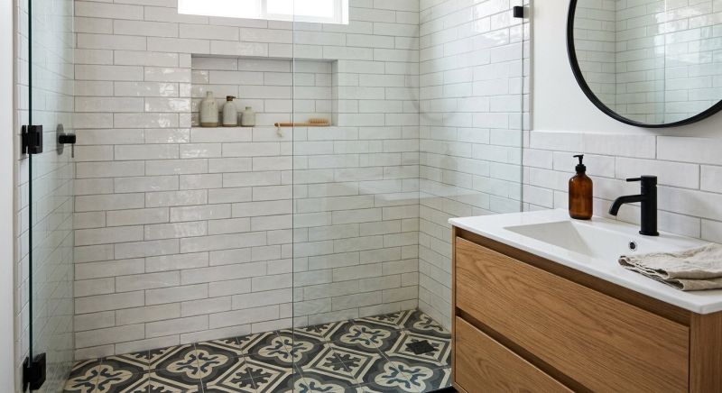 Shower Floor Tiling in Alpharetta, GA