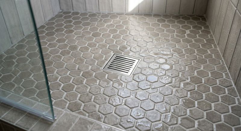 Shower Floor Tiling in Alpharetta, GA