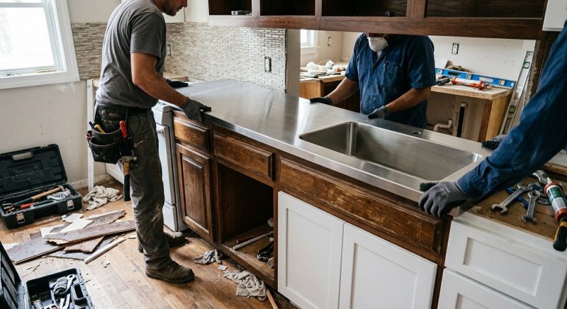 Stainless Countertop Service in Sonoma County, CA