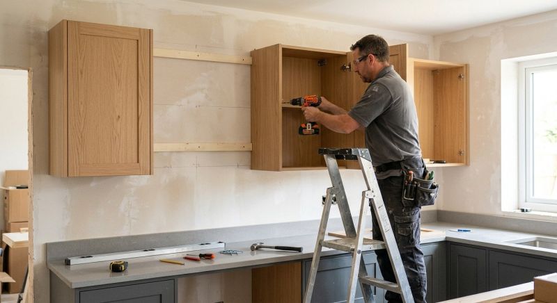Wall Cabinets Installation in Bloomington, IN