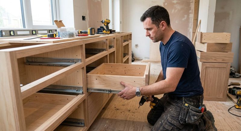 Wood Cabinet Installation in Bloomington, IN