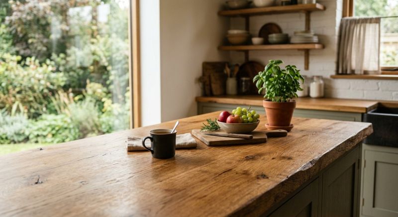 Wood Countertop Installation in Marin County, CA