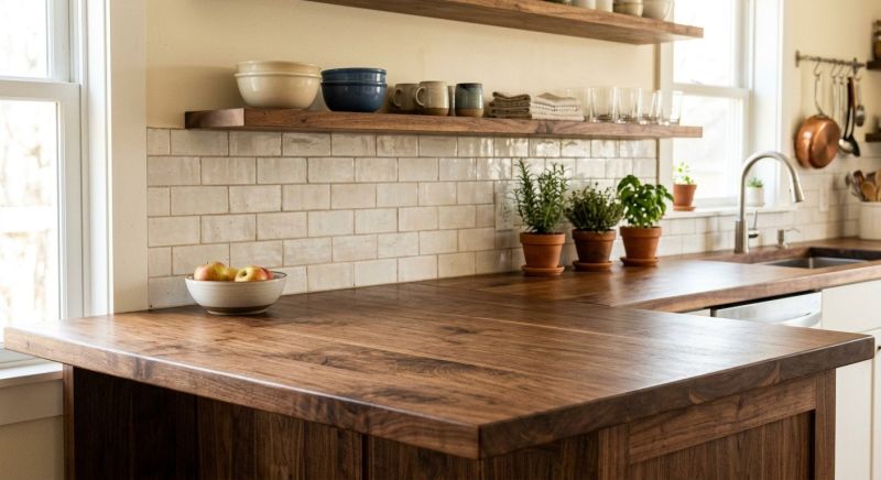 Wood Countertop Replacement in Marin County, CA